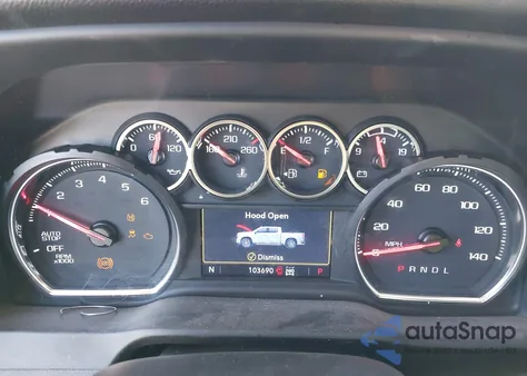 2021 Chevrolet Silverado 1500 4Wd Short Bed Lt из США, поврежденный, VIN 1GCUYDED1MZ385017